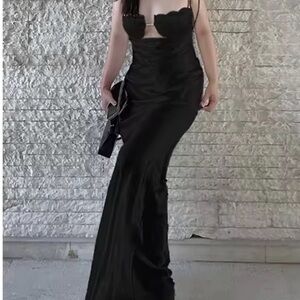 Elegant Black Evening Gown